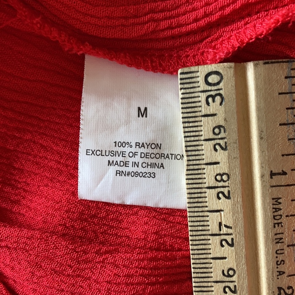 Kendall & Kylie Cropped Top Long Sleeve Size M - Picture 9 of 11